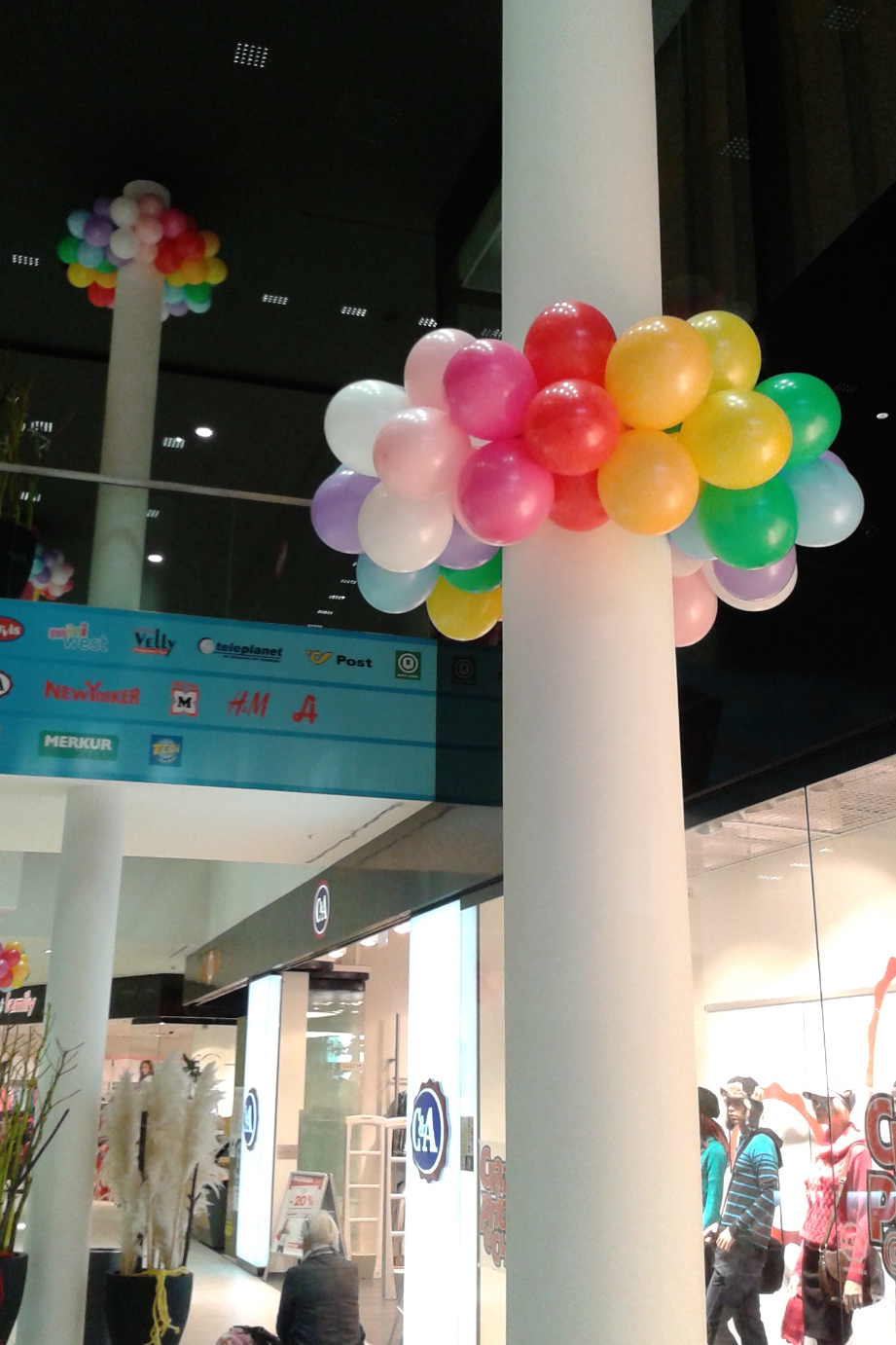 Ballonring - Säule